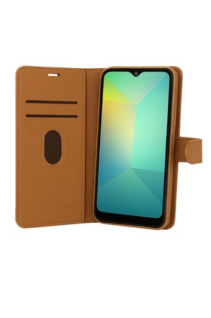Uray store Samsung Galaxy S25 FE Trend S Plus Kapaklı Kılıf - Taba