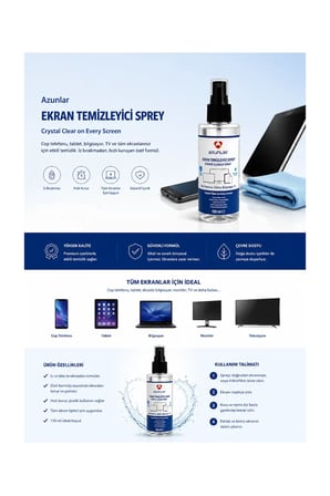 Uray store Ekran Temizleme Sprey 150ml