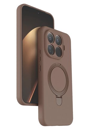 Uray store Xiaomi Mi 15T Pro Regal Magsafe Standlı Kapak - Çöl Titanyum