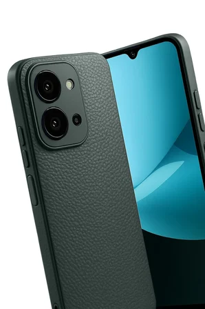 Uray store Xiaomi Redmi 15C 4G Thermax Silikon Kılıf - Koyu Yeşil