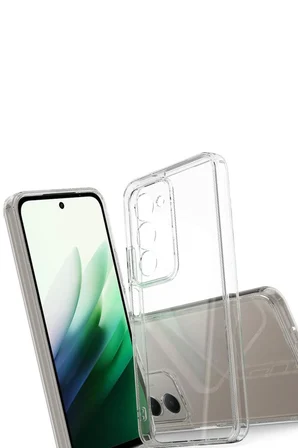Uray store Xiaomi Redmi 15 4G Lüx Şeffaf Silikon - Şeffaf