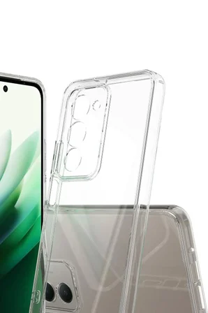 Uray store Xiaomi Redmi 15 4G Lüx Şeffaf Silikon - Şeffaf