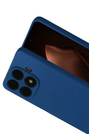 Uray store Xiaomi Mi 15T Pro Nano içi Kadife Silikon - Lacivert