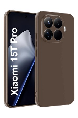 Uray store Xiaomi Mi 15T Pro First Silikon - Kahverengi