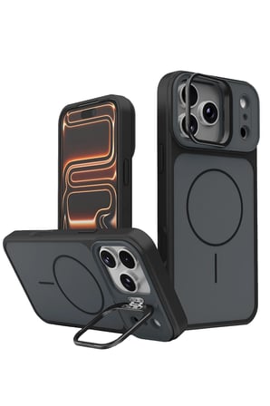Joko Apple iPhone 17 Pro Max Pale Magsafe Standlı Kapak - Siyah