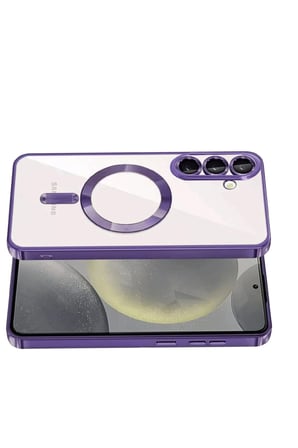 Uray store Samsung Galaxy S26 Kross Magneticsafe Kapak - Mor