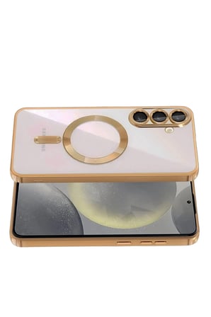 Uray store Samsung Galaxy S26 Kross Magneticsafe Kapak - Çöl Titanyum