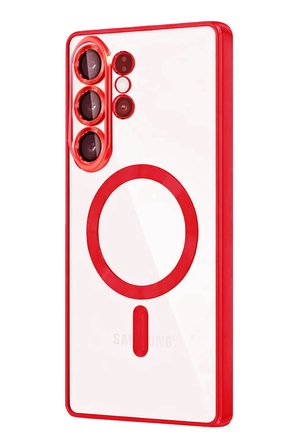 Uray store Samsung Galaxy S26 Ultra Kross Magneticsafe Kapak - Kırmızı