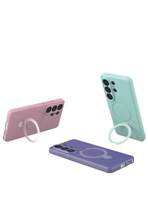 Uray store Samsung Galaxy S26 Ultra Regal Magsafe Standlı Kapak - Çöl Titanyum