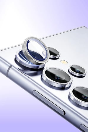 Uray store Samsung Galaxy S26 Ultra Bilvis Titan Kamera Lens - Siyah