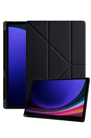 Uray store Samsung Galaxy X930 Tab S11 Ultra 14.6 Kalemlikli Mars Tablet Kılıfı - Siyah