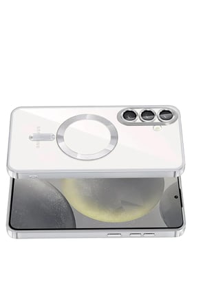 Uray store Samsung Galaxy A37 5G Kross Magneticsafe Kapak - Gümüş