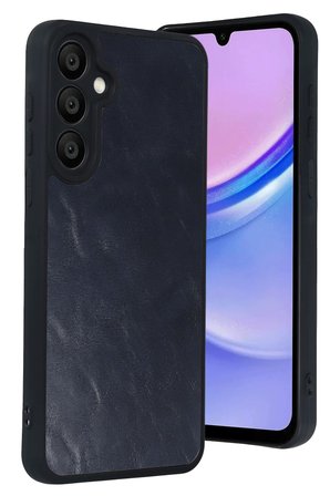 Uray store Samsung Galaxy A37 5G Aras Deri Kapak - Lacivert