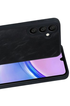Uray store Samsung Galaxy A57 5G Aras Deri Kapak - Siyah