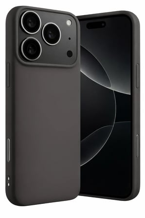 Uray store Apple iPhone 17 Pro Max Nano içi Kadife Silikon - Gri