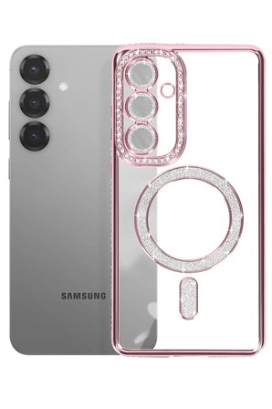 Uray store Samsung Galaxy A37 5G Joke Simli Magneticsafe Kılıf - Pembe