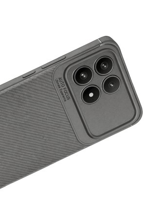 Uray store Xiaomi Poco F8 Pro Auto Focus Karbon Kapak - Gri