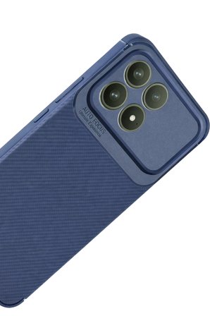 Uray store Xiaomi Poco F8 Pro Auto Focus Karbon Kapak - Lacivert