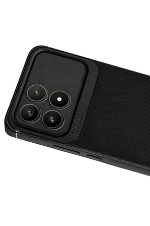 Uray store Xiaomi Poco F8 Pro Auto Focus Karbon Kapak - Siyah