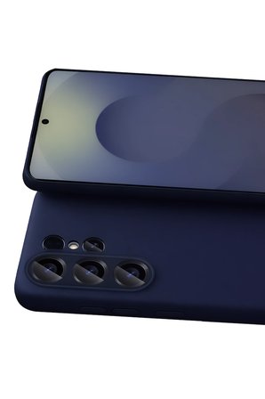 Uray store Samsung Galaxy S26 Ultra Nano içi Kadife Silikon - Lacivert