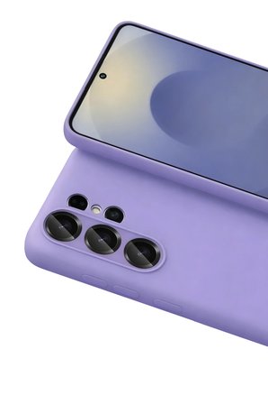 Uray store Samsung Galaxy S26 Ultra Nano içi Kadife Silikon - Lila