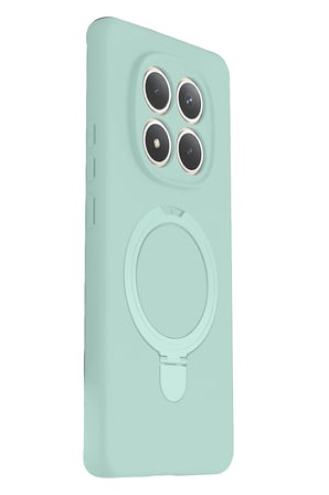 Uray store Xiaomi Redmi Note 15 Pro 4G Regal Magsafe Standlı Kapak - Su Yeşili