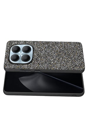 Onegif Xiaomi Redmi Note 15 Pro 5G Bright Simli Kapak - Gold