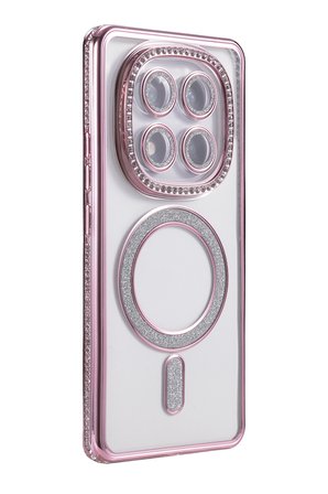 Uray store Xiaomi Redmi Note 15 4G Joke Simli Magneticsafe Kılıf - Pembe