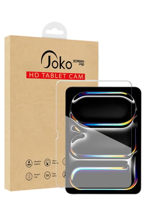 Joko Apple iPad Air 4 10.9 2in1 HD Tablet Cam Ekran Koruyucu - Şeffaf