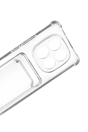 Uray store Xiaomi Redmi Note 15 4G Kart Şeffaf Silikon - Şeffaf