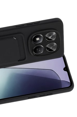 Uray store Xiaomi Redmi Note 15 Pro 4G Kelvin Kartvizitli Silikon - Siyah