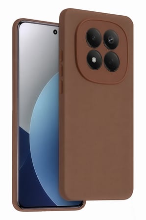 Uray store Xiaomi Redmi Note 15 Pro 5G First Silikon - Kahverengi
