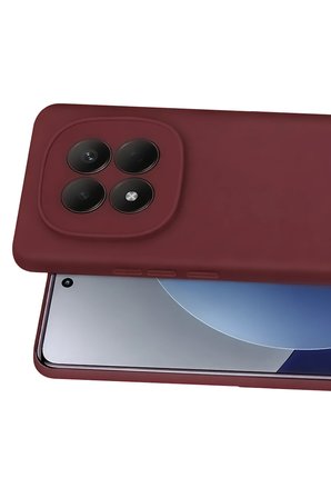 Uray store Xiaomi Redmi Note 15 Pro 4G First Silikon - Bordo