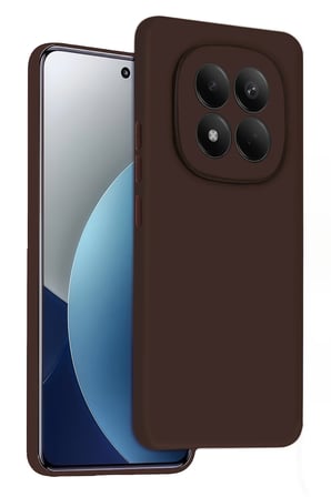 Uray store Xiaomi Redmi Note 15 4G First Silikon - Kahverengi