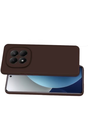 Uray store Xiaomi Redmi Note 15 4G First Silikon - Kahverengi
