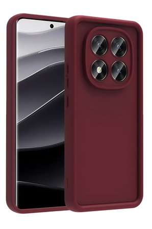 Uray store Xiaomi Redmi Note 15 4G Viera Silikon - Bordo