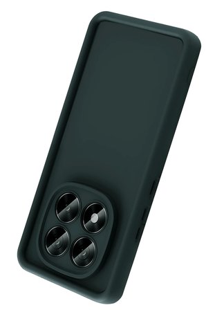 Uray store Xiaomi Redmi Note 15 4G Viera Silikon - Koyu Yeşil