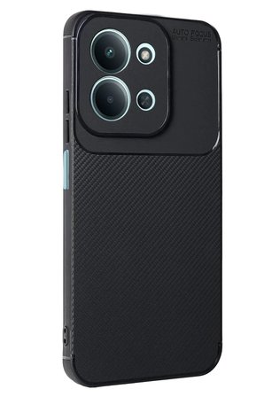 Uray store Xiaomi Redmi 15C 5G Auto Focus Karbon Kapak - Siyah