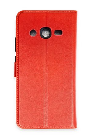 Uray store Samsung Galaxy J7 Kılıf Trend S Plus Kapaklı Kılıf - Kırmızı