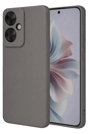 Uray store Oppo Reno 11F Kılıf First Silikon - Gri