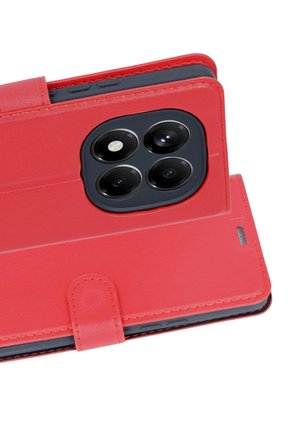 Uray store Xiaomi Redmi Note 15 Pro 5G Trend S Plus Kapaklı Kılıf - Kırmızı