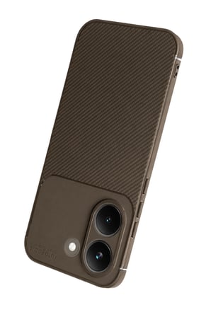 Uray store Xiaomi Poco X8 Pro Auto Focus Karbon Kapak - Kahverengi