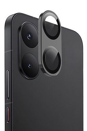 Uray store Xiaomi Poco X8 Pro Max Raze Metal Kamera Lens - Siyah