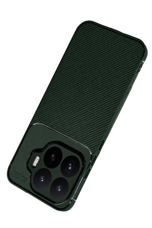 Uray store Xiaomi Mi 17T Auto Focus Karbon Kapak - Koyu Yeşil