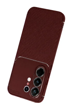 Uray store Tecno Camon 50 Pro 5G Auto Focus Karbon Kapak - Bordo