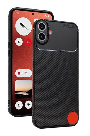 Uray Store Nothing Phone Nothing Cmf Phone 1 Auto Focus Karbon Kapak - Siyah