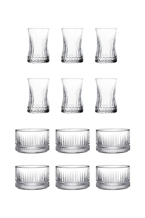 Elysia 12 Parça Çay Seti (6 Bardak & 6 Kase)