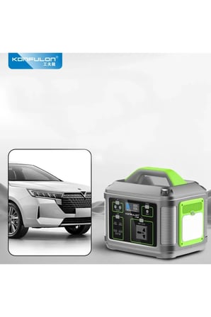 Konfulon CN05 Powerbank 600W 128.000 mAh Kamp Şarj 60W PD - Siyah