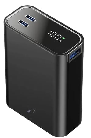 Newface PW501 20.000 mAh Dijital Göstergeli 2 Adet 45W Type-C ve 22.5W USB Çıkışlı Şarj PD Hızlı Şar
