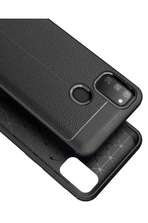 Newface Samsung Galaxy M30S Kılıf Auto Focus Kapak - Kırmızı
